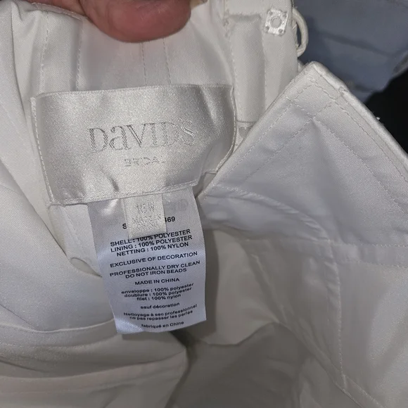 David Brudal Wedding Dress 16w - Picture 3 of 9